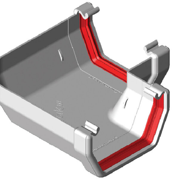 Square 90' Gutter Angle