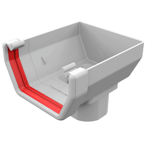 Square Stopend Outlet
